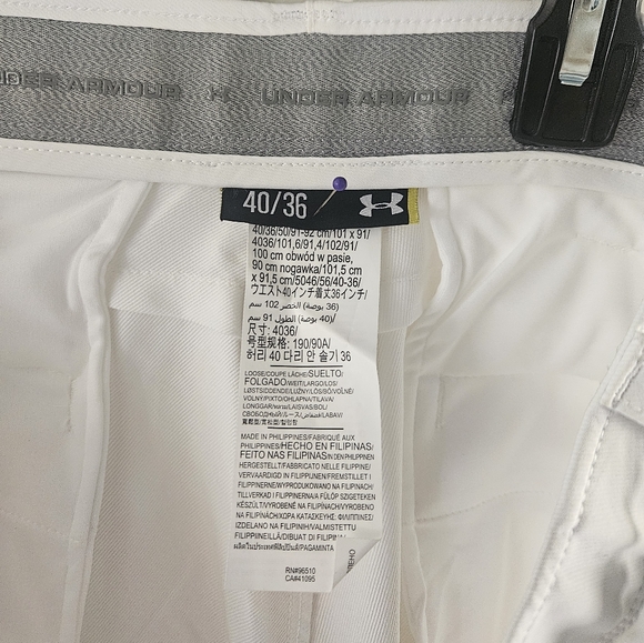 💥Men's Golf Pants/Straight Fit, Sz 40/36 (💥2/$12 Bundle) - Picture 3 of 9